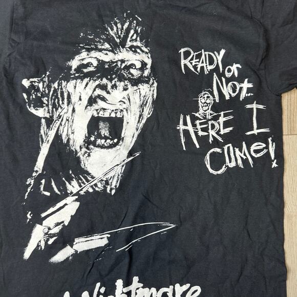 Hot Topic Nightmare On Elm Street All-Over Print Men’s T-Shirt Medium Horror - Picture 4 of 4